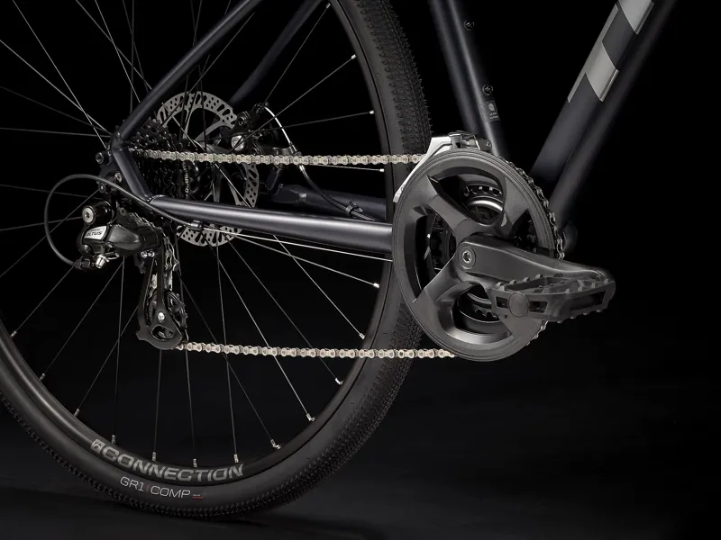 TREK Dual Sport 1 Gen 4 Hybrid Bike in Blue-2